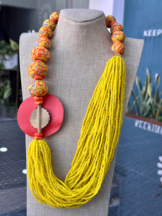 Adwoa Saah Beaded Necklace