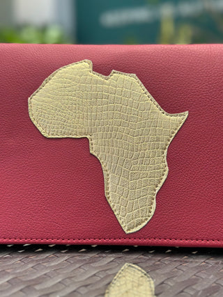 Africa Sela Large Clutch Bag