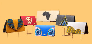 Leather & African Print Bags