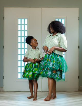 Saama Tulle Shirt Dress