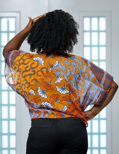 Akoto Bisa Chiffon Top