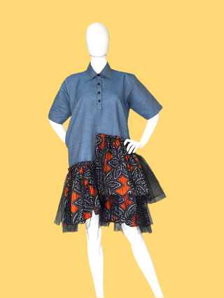 Obaapa Jeans Dress