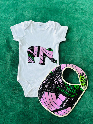 Awula Naa Baby Onesie & Bib