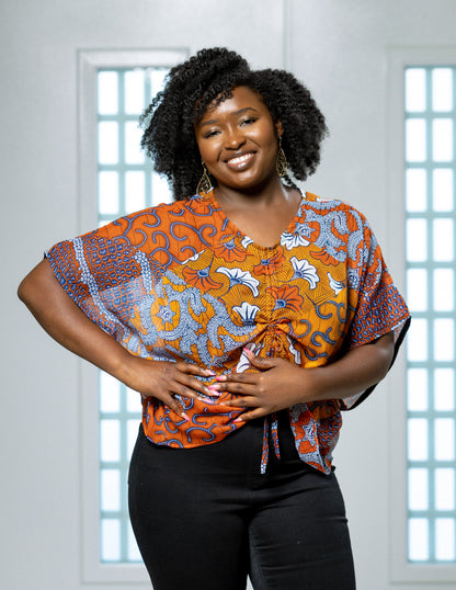 Akoto Bisa Chiffon Top