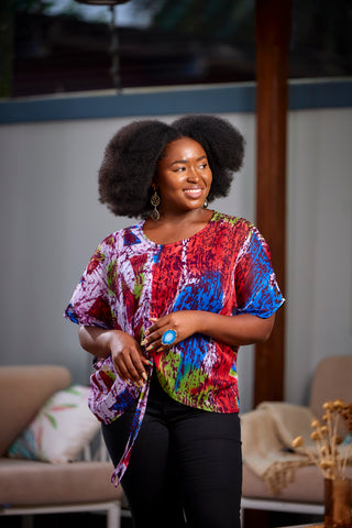 Esi Kumi Chiffon Top