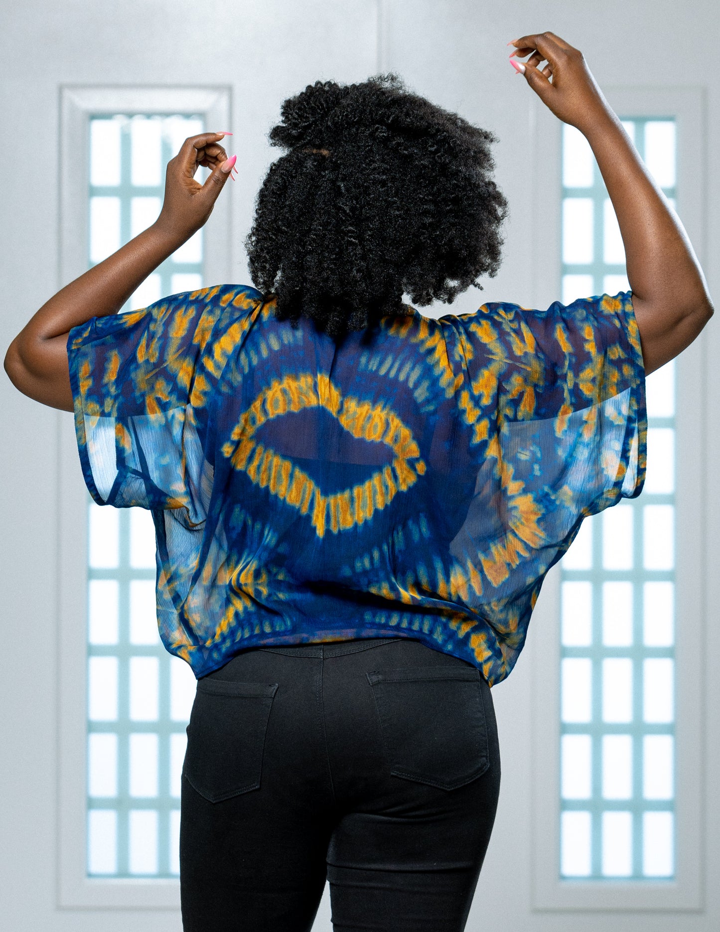 Akoto Aba Chiffon Top