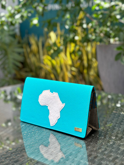 Africa Kweiba Medium Clutch Bag