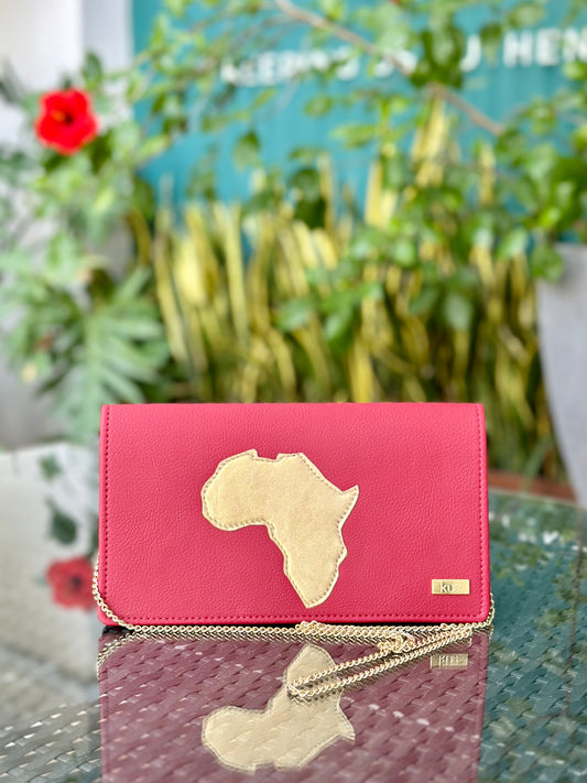 Africa Amina Medium Clutch Bag