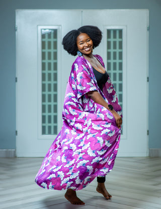 Afua Akomea Kimono Duster