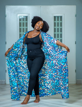Esinam Kessie Kimono Duster