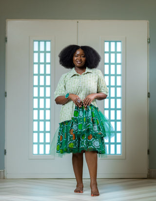 Obaapa Tulle Dress