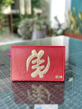 Gye Nyame Abam Mini Clutch Bag