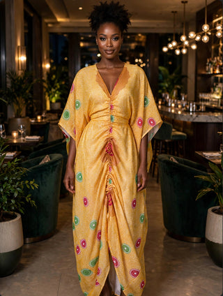 Ohemaa Saah Chiffon Kaftan