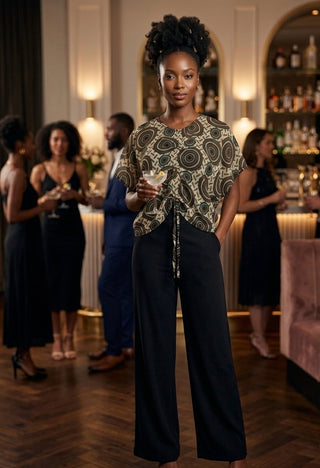 Afia Ntim Chiffon Top