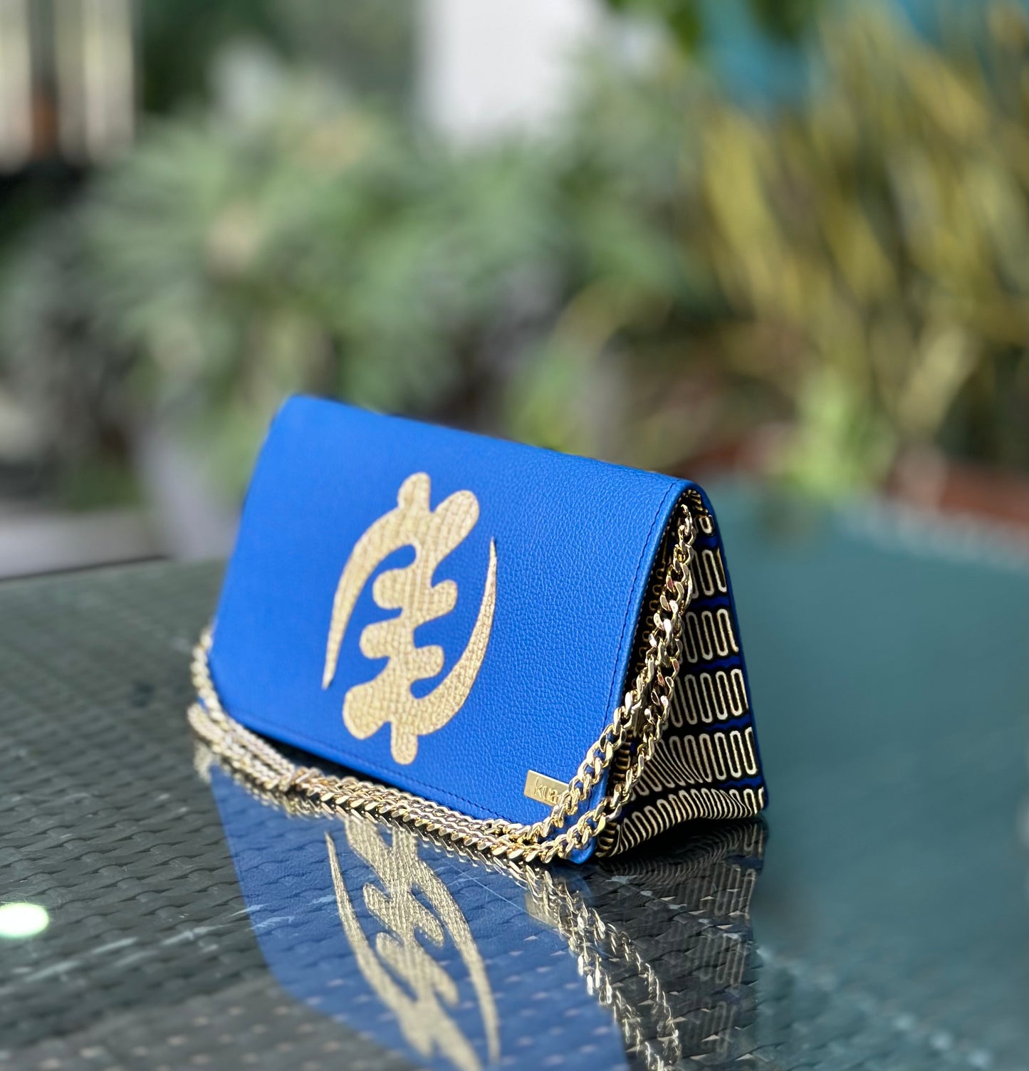 Gye Nyame Aseda Medium Clutch Bag