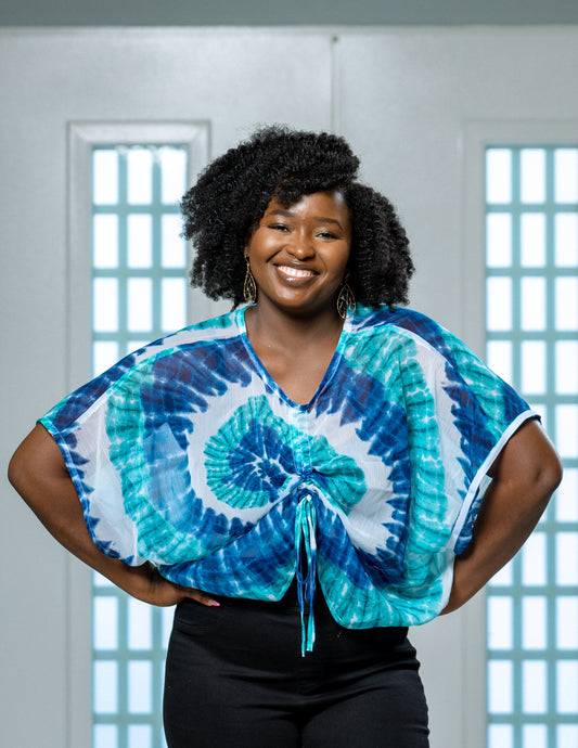 Akoto Baaba Chiffon Top