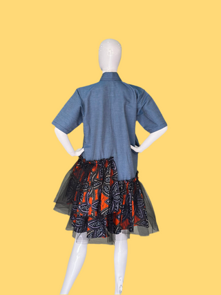 Obaapa Jeans Dress