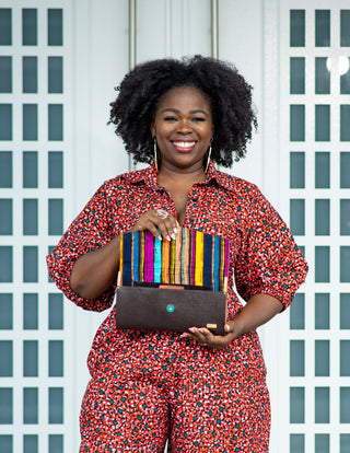 Ekuba Kwame Clutch Bag