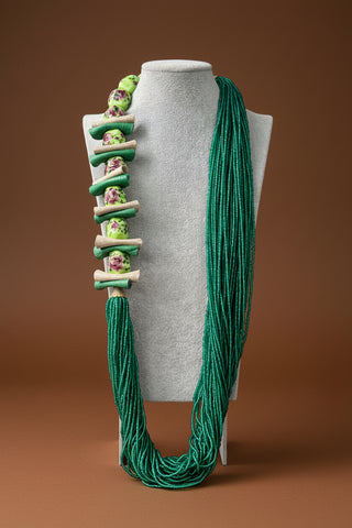 Manye Fofo Beaded Necklace