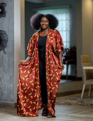 Afua Akomea Kimono Duster