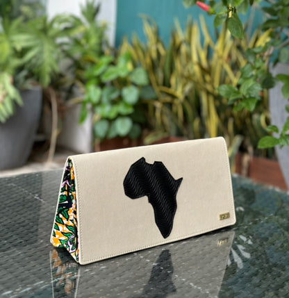 Africa Sedi Large Clutch Bag