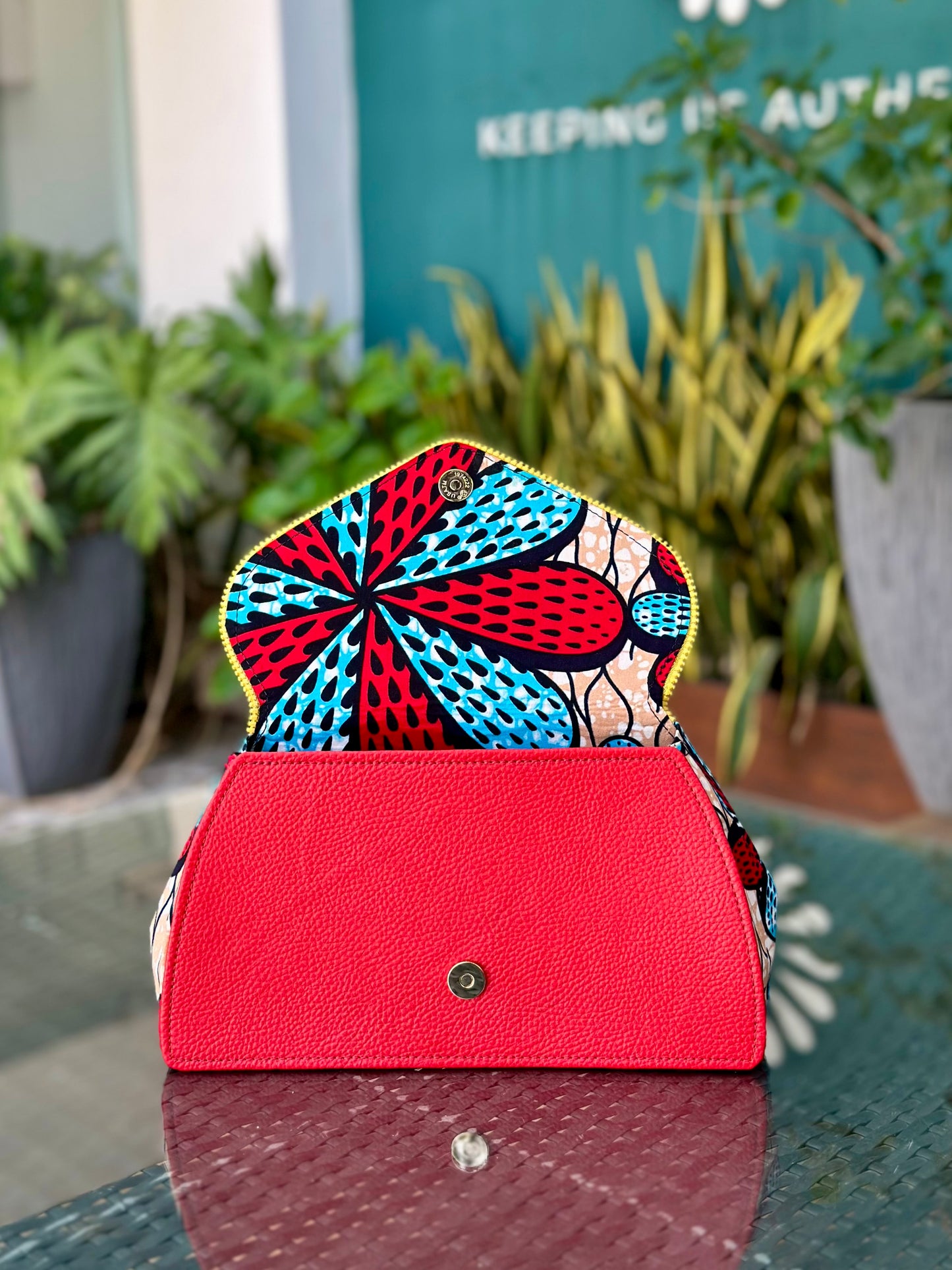 Abena Tamea Clutch Bag