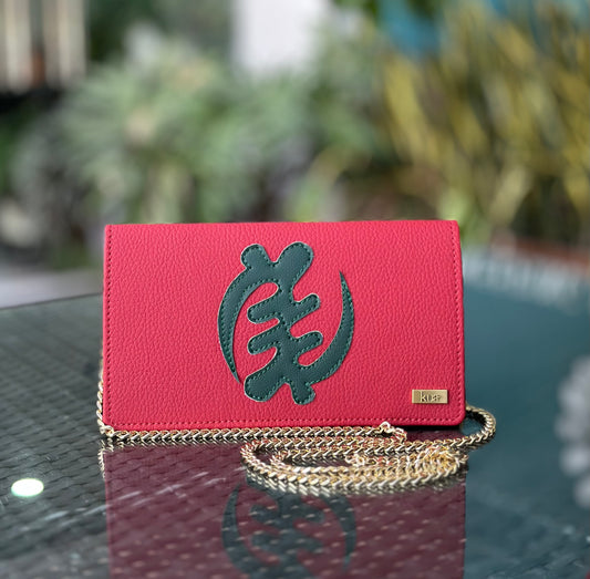 Gye Nyame Medium Clutch Bag