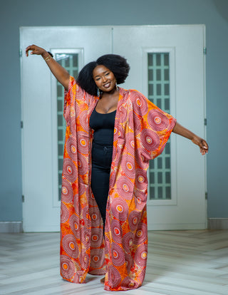 Adomaa Kwam Kimono Duster