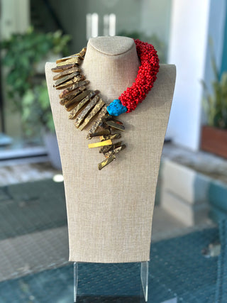 Nana Adwoa Beaded Necklace