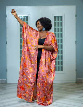 Adomaa Kwam Kimono Duster