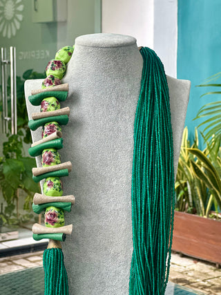 Manye Fofo Beaded Necklace