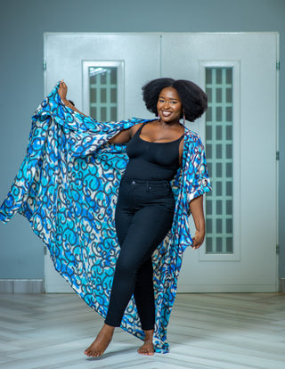 Esinam Kessie Kimono Duster