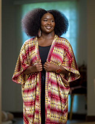 Esinam Kessie Kimono Duster