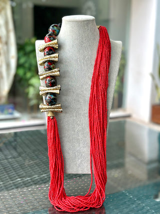 Hawa Ibrahim Beaded Necklace