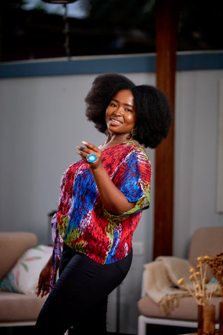 Esi Kumi Chiffon Top