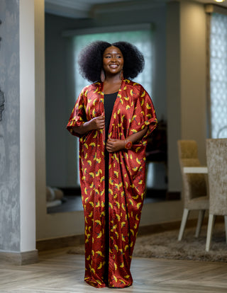 Afua Akomea Kimono Duster