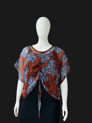 Aku Delali chiffon Top