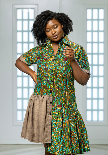 Seli Kofi Shirt Dress