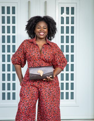 Ekuba Kwame Clutch Bag