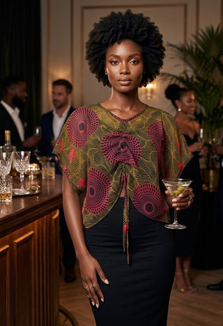 Fati Fusse Chiffon Top