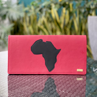 Africa Teiba Large Clutch Bag