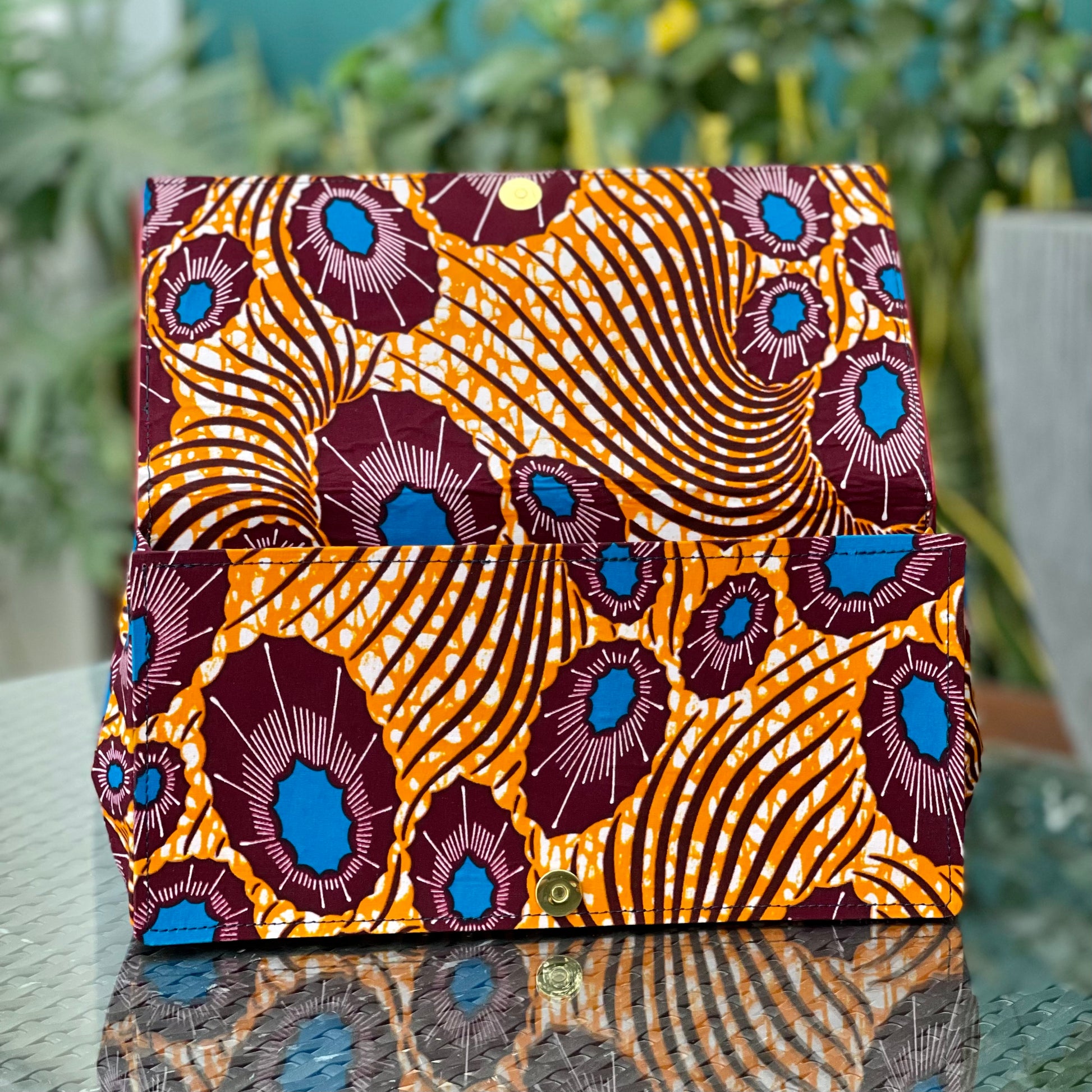 Africa Teiba Large Clutch Bag Kua